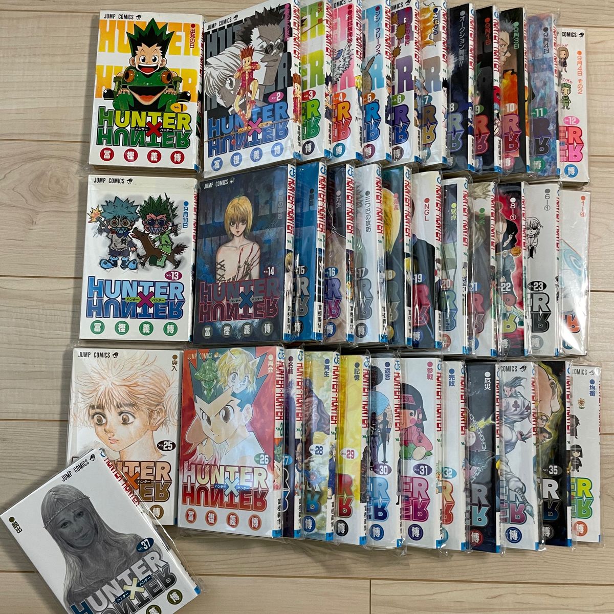 裁断済】ハンターハンター 全巻（1〜37巻）HUNTER×HUNTER｜Yahoo