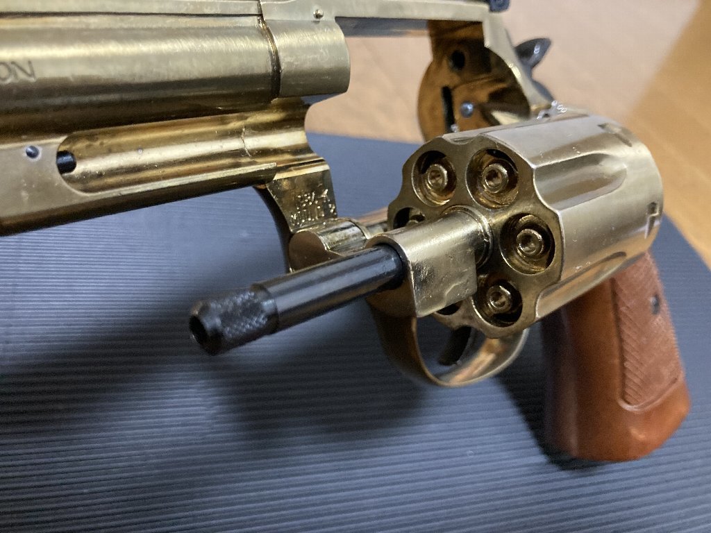 コクサイ S&W .357 コンバットマグナム M19 6インチ 未発火 美品 SMG 金属モデルガン_画像8