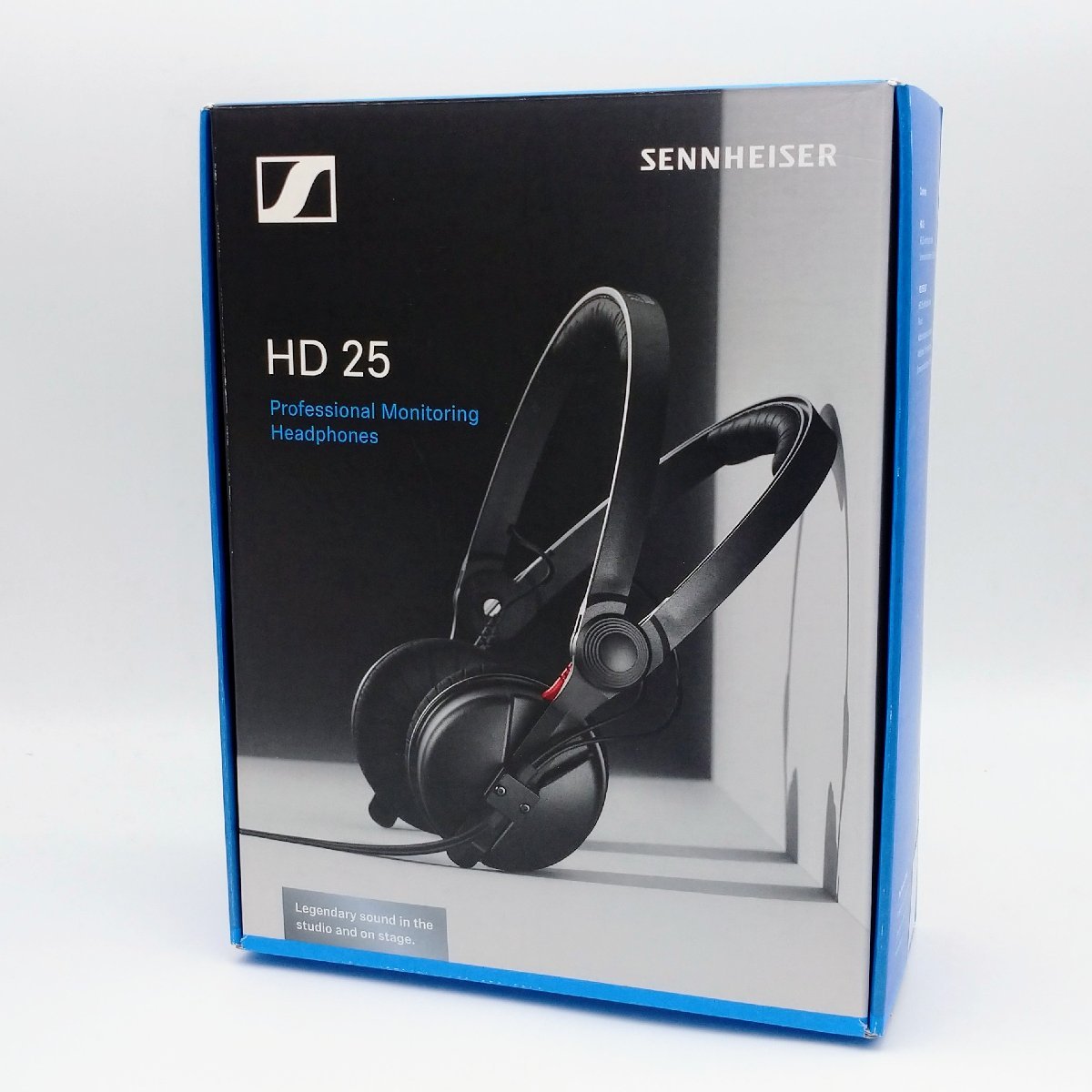 0503♪【１円開始】SENNHEISER ゼンハイザー HD 25 有線ヘッドホン 密閉型 プロフェッショナル モニターヘッドホン ブラック_参考価格 24,998円