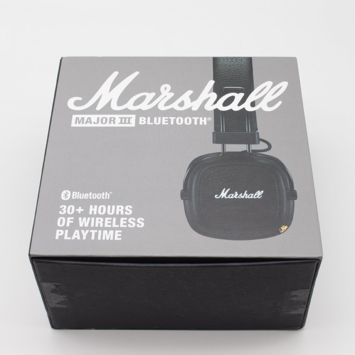 0576▲ Marshall ワイヤレス Bluetooth ヘッドホン ヘッドフォン MAJOR III BLUETOOTH B07CDZD8B7 ダイナミック型 ブラック_参考価格：18,980円