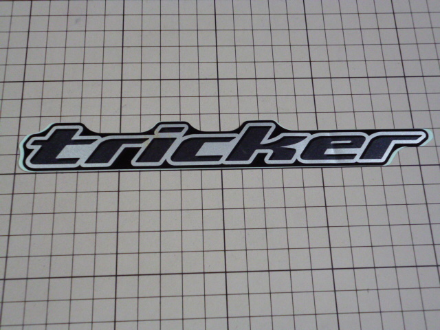  genuine products tricker sticker (204×25mm) Yamaha Tricker 
