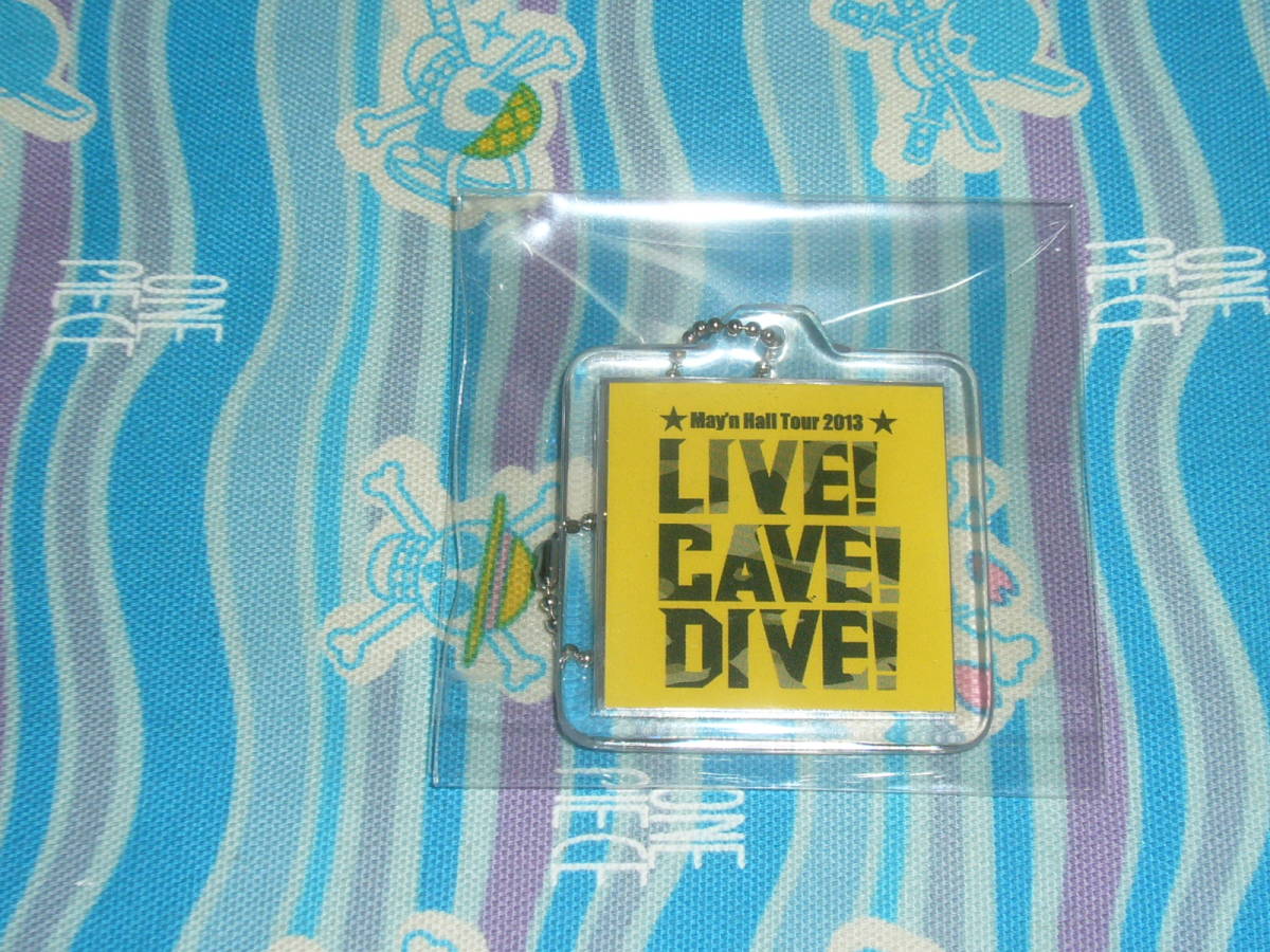 2013年 May'n メイン Hall Tour / LIVE!CAVE!DIVE! アクリルキーホルダー_画像1