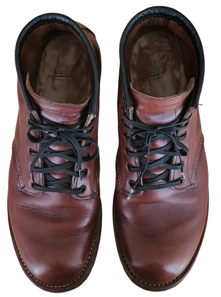 ☆RED WING BECKMAN ROUND BOOTS / レッドウィング ベックマン ブーツ USAサイズ7 1/2　Dワイズ 約25.5cm 9013靴 !!_画像6