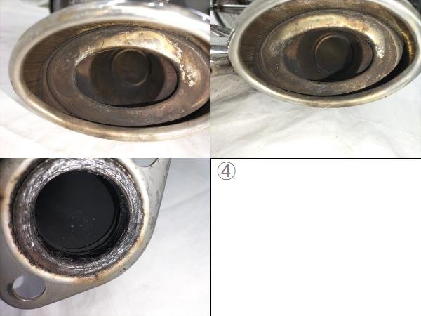 ★ジャンク!! RG1 ホンダ　ステップワゴン スパーダ Sタイプ　社外　リアマフラー Rマフラー　JASMAマークあり 006★_画像9