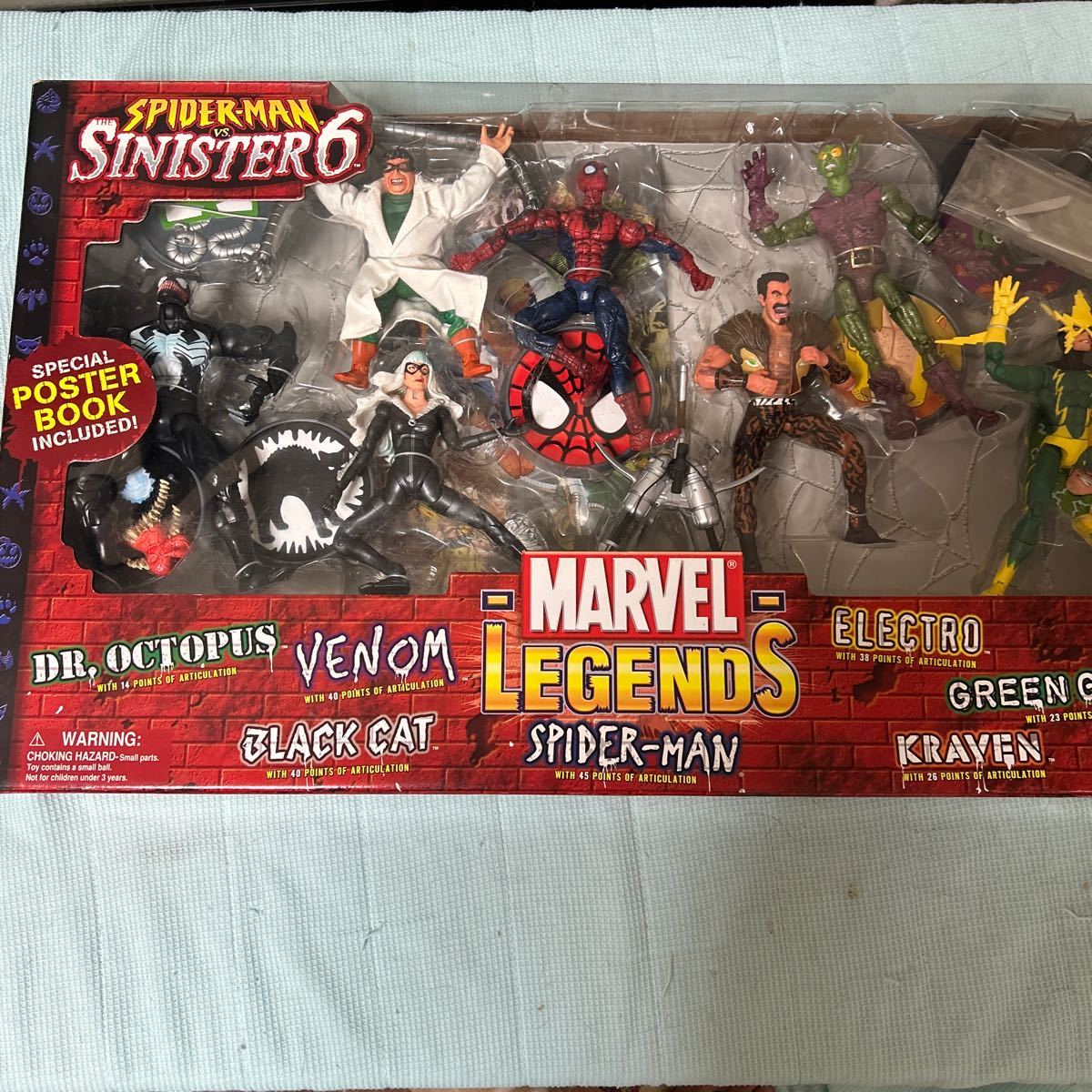 ma- bell Legend sini Star Schic s Spider-Man figure gift pack 