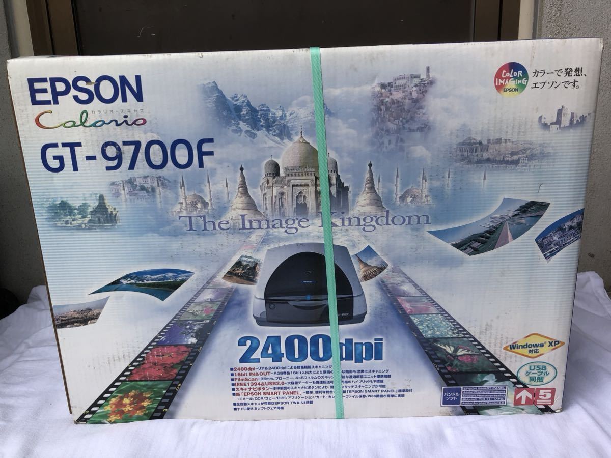  new goods EPSON apron GT-9700F Colorio * scanner scanner printer color present condition selling out *