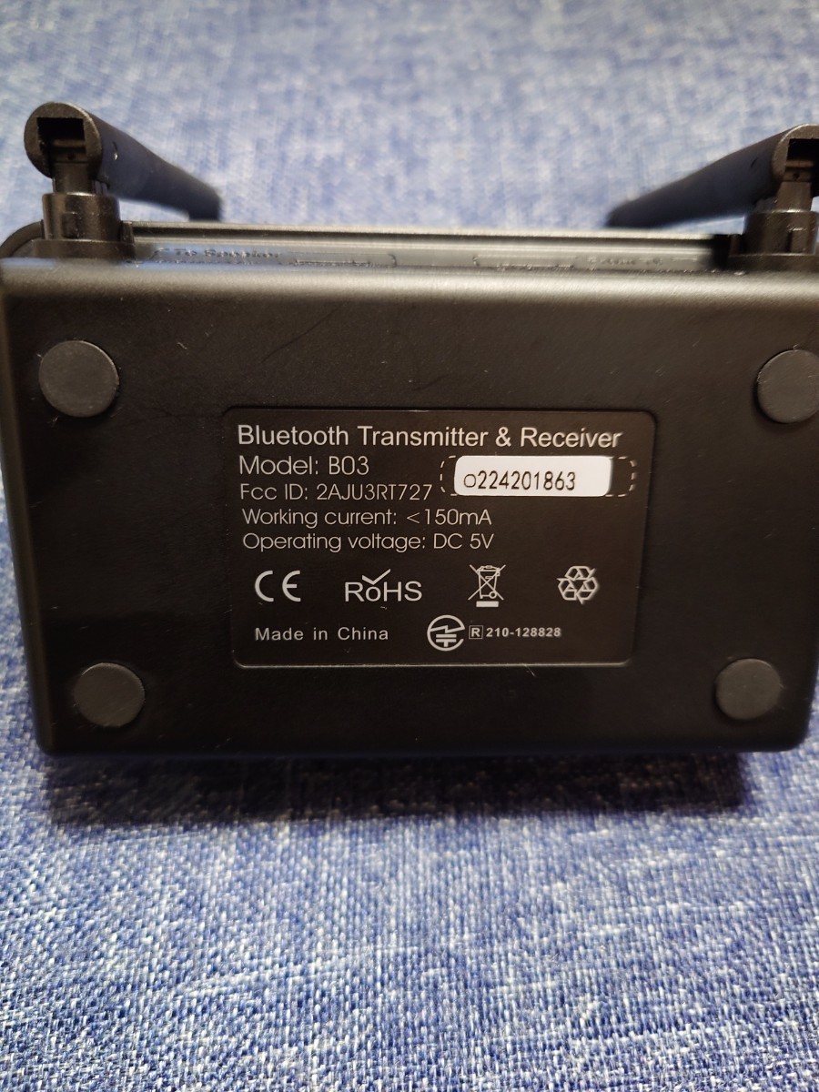 [1円スタート][送料無料]1Mii Bluetooth トランスミッター オーディオ レシーバー ブルートゥース 5.3 送受信機 、テレビ アンプ 用_画像2