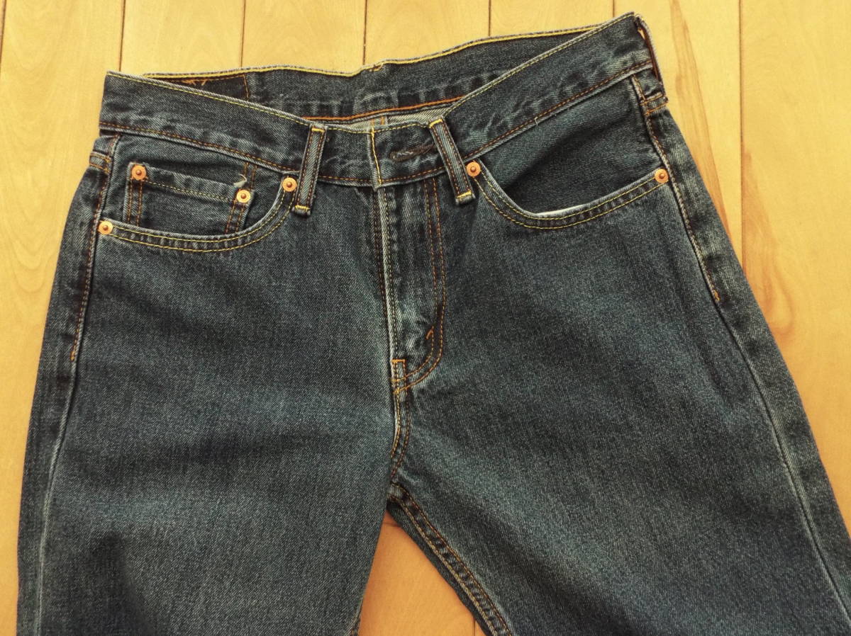 土曜終了 リーバイス 511 W31 L32 綿100% Levi's リーバイ・ストラウス ジャパン　スリム／スキニー／ローライズ_画像3