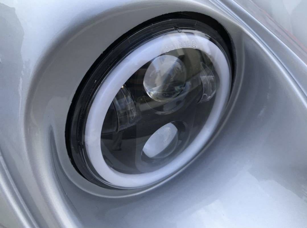ロータス　エリーゼ　エキシージ　s1 mk1専用　LEDヘッドランプユニットDRL 8000kホワイト　明るさ+50% 光範囲+40% 消費電力-80% 車検対応_画像10