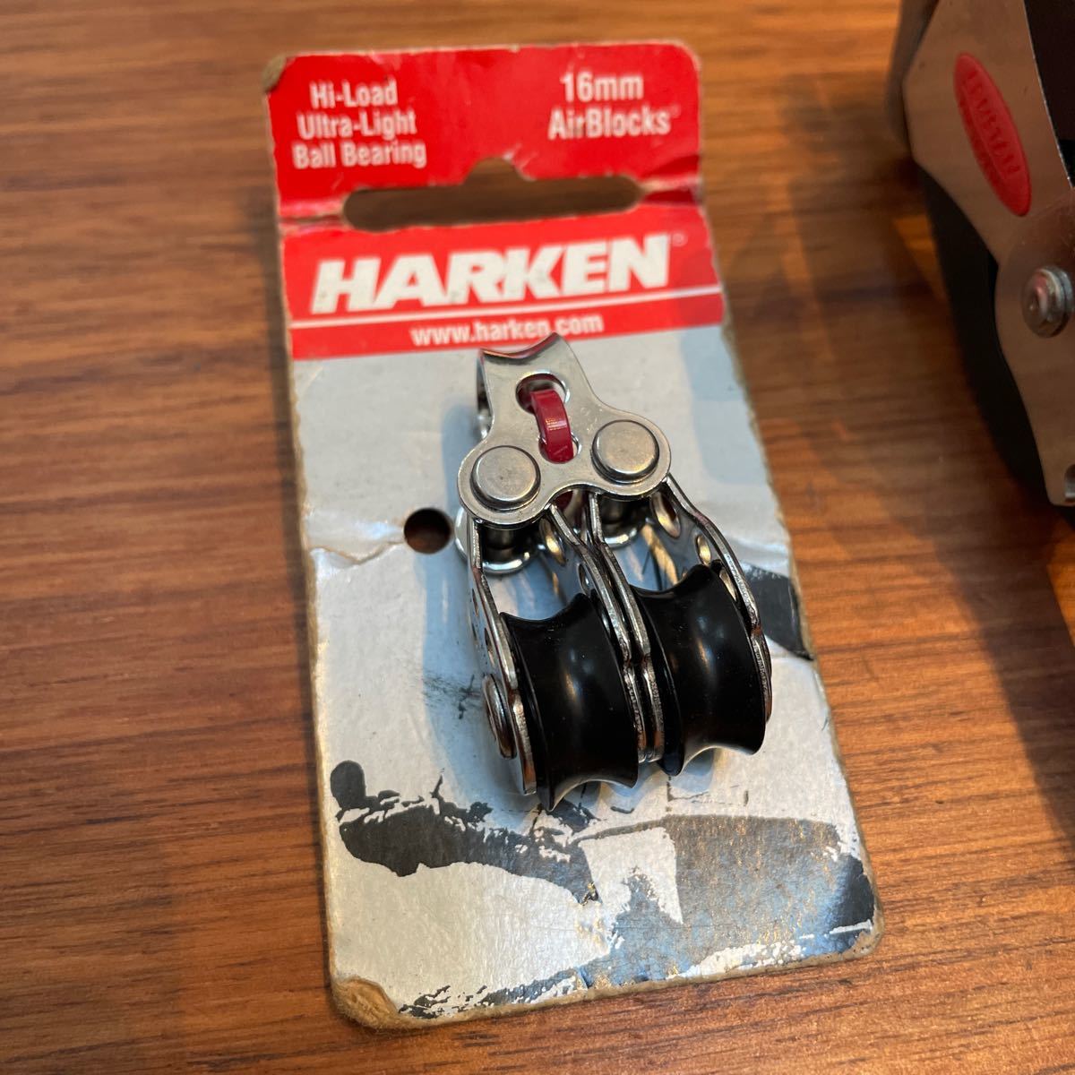 ヨット用　ロープ用ローラー　HARKEN 16mmダブルアメリカ製　RONSTAN オーストラリア製　イギリス製風標スタンド　ステンレス製　新品　_画像7