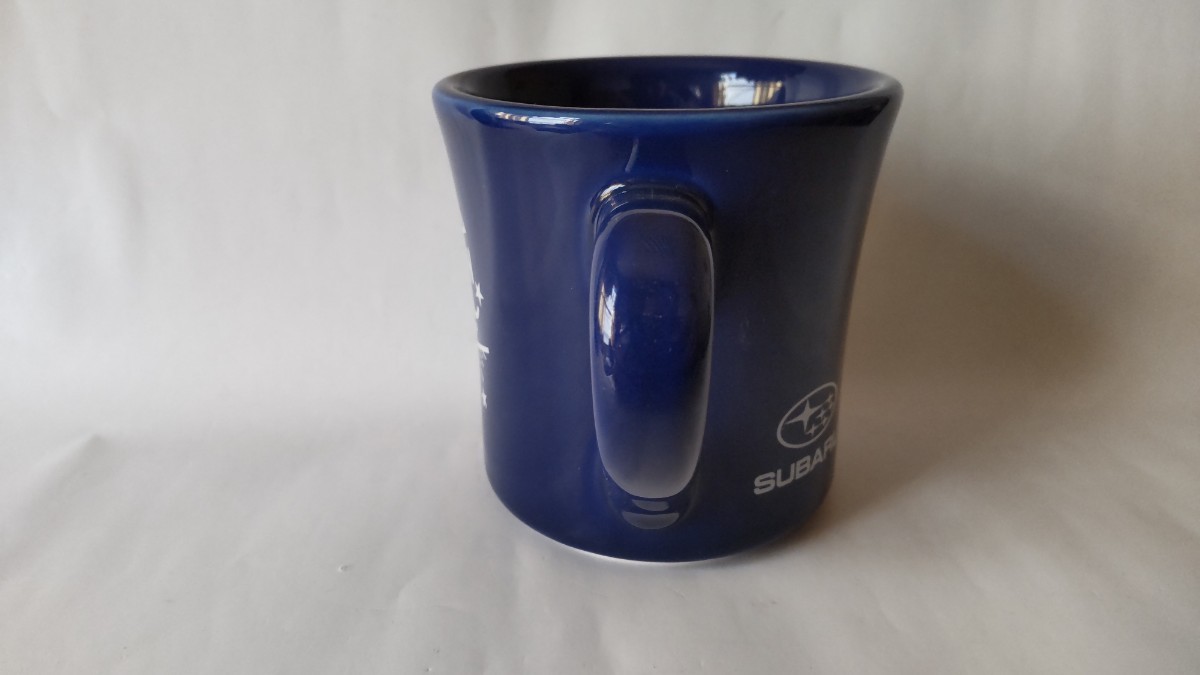 mu. postage Subaru SUBARU American Diner american Dyna - -ply thickness ceramics made mug not for sale unused goods postage 520 jpy ~