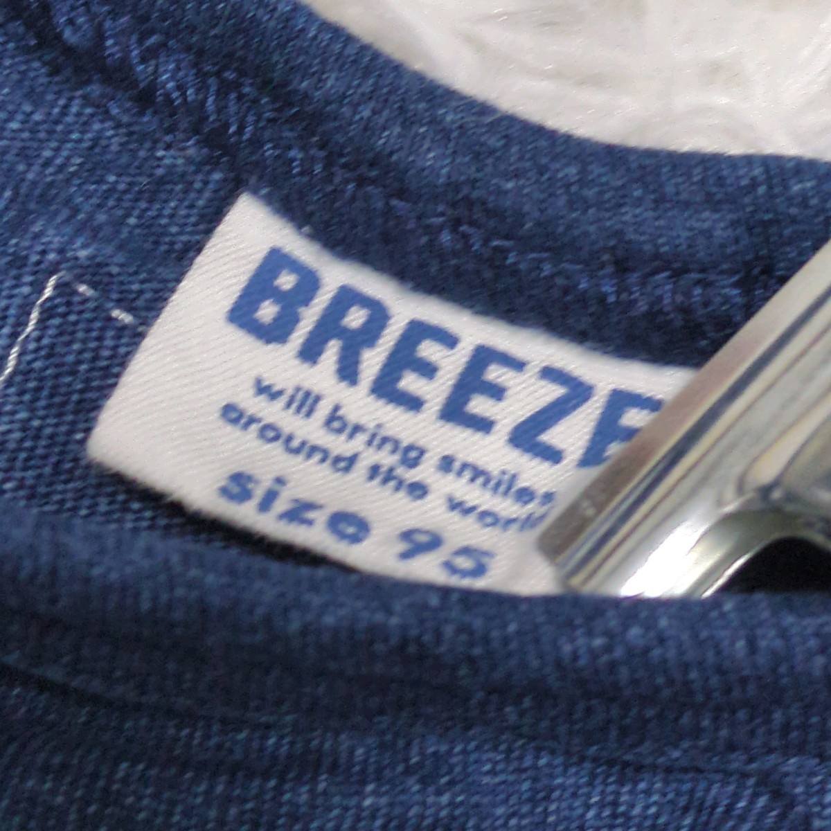 【良品】BREEZE　ブリーズ　長袖Tシャツ　ロンT　95cm　ディズニーコラボ　ミッキー　ベビー　子供服_画像7