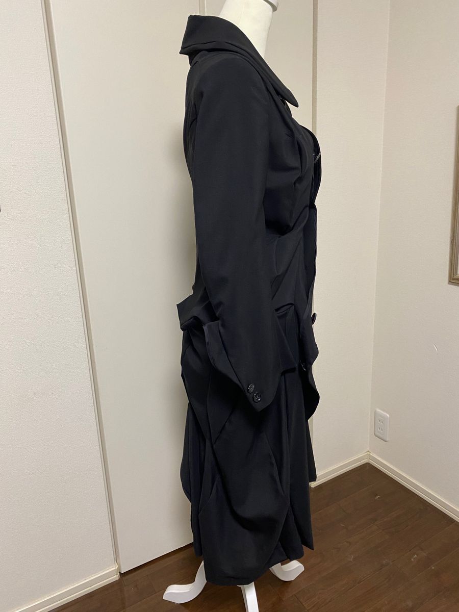 ロングコート美品ジュンヤワタナベコムデギャルソン希少変形 ロングコート美品ジュンヤワタナベコムデギャルソン希少変形