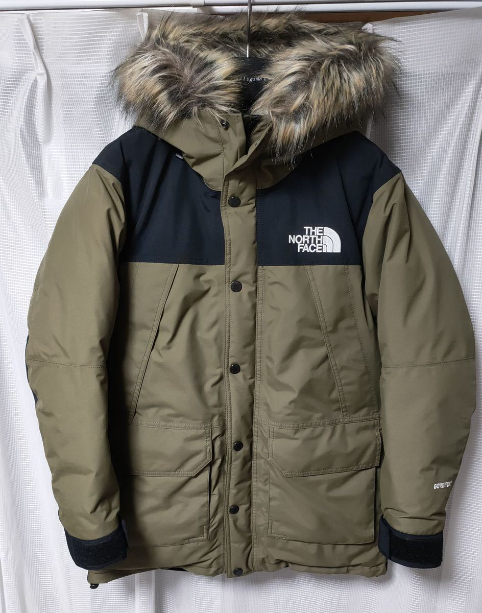 THE NORTH FACE ザ ノースフェイス ND91835 マウンテンダウンコート GORE-TEX ゴアテックス ビーチグリーン 定価77,760円_画像1