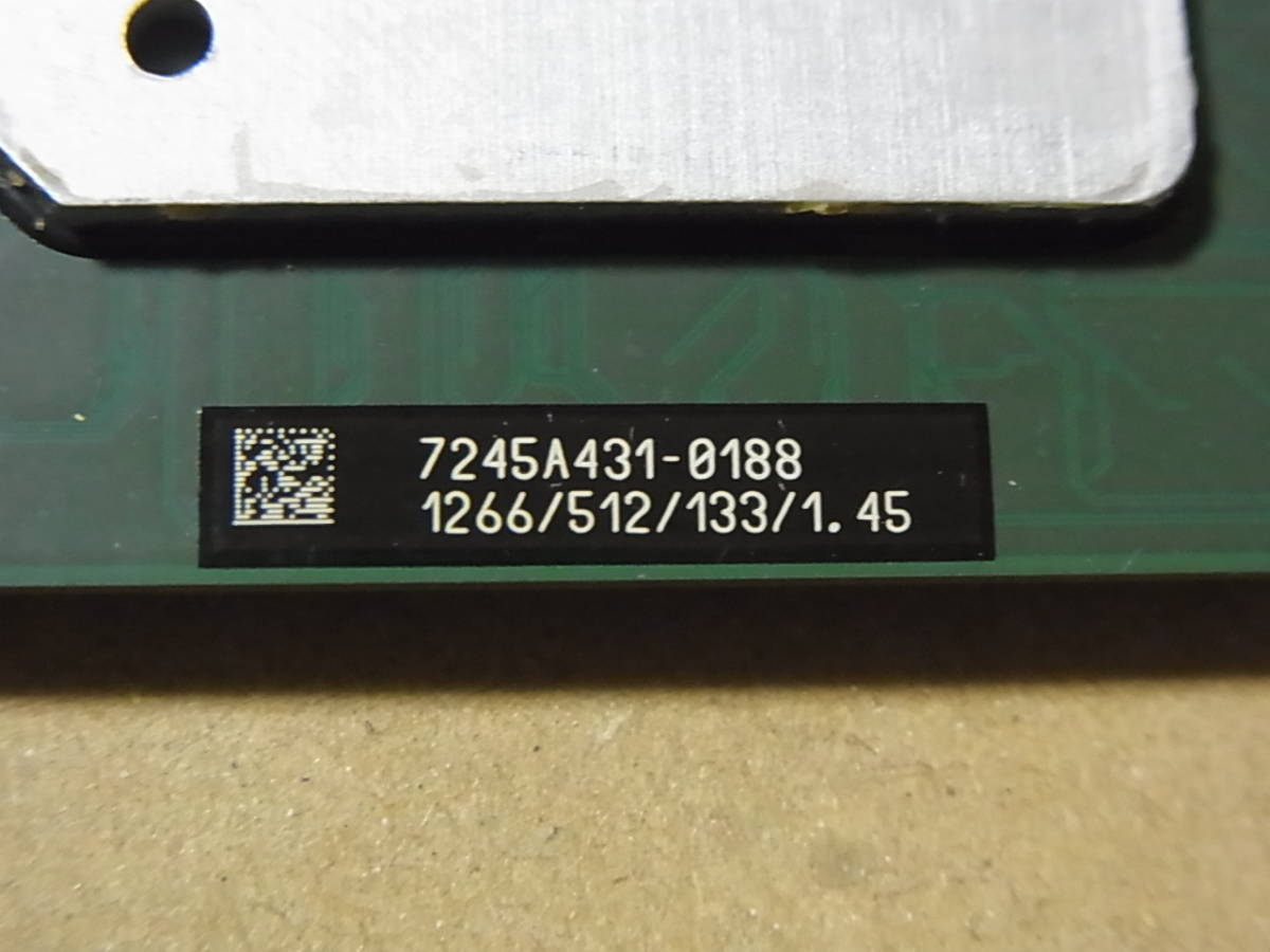 ◆Intel Pentium3/PentiumⅢ-S 1.26GHz SL6BX 1266/512/133/1.45 Tualatin Socket370 (Ci0534)_画像3