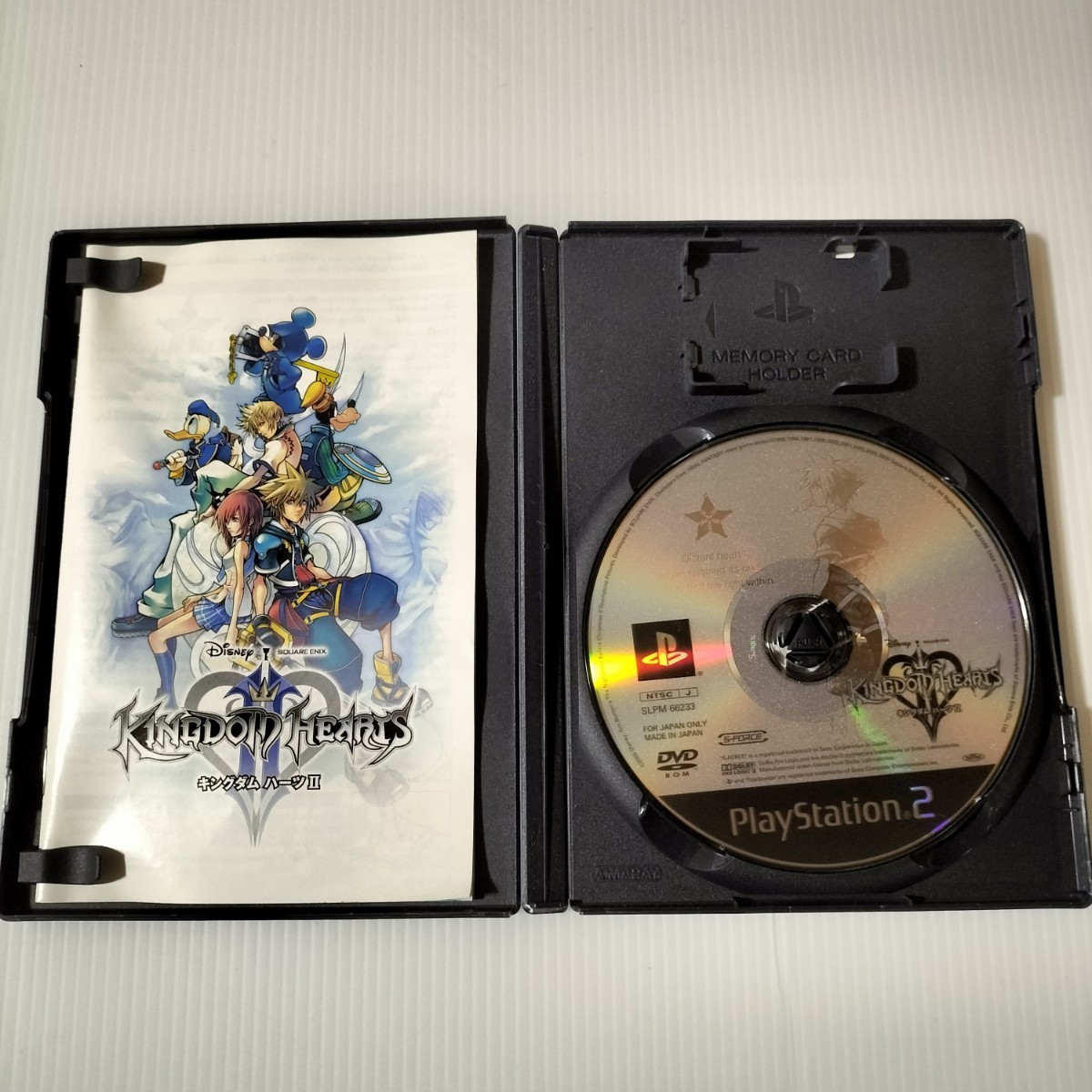 【美品】PS2 キングダムハーツ キングダムハーツⅡ KINGDOM HEARTS KINGDOM HEARTSⅡ 送料無料 プレイステーション2ソフト