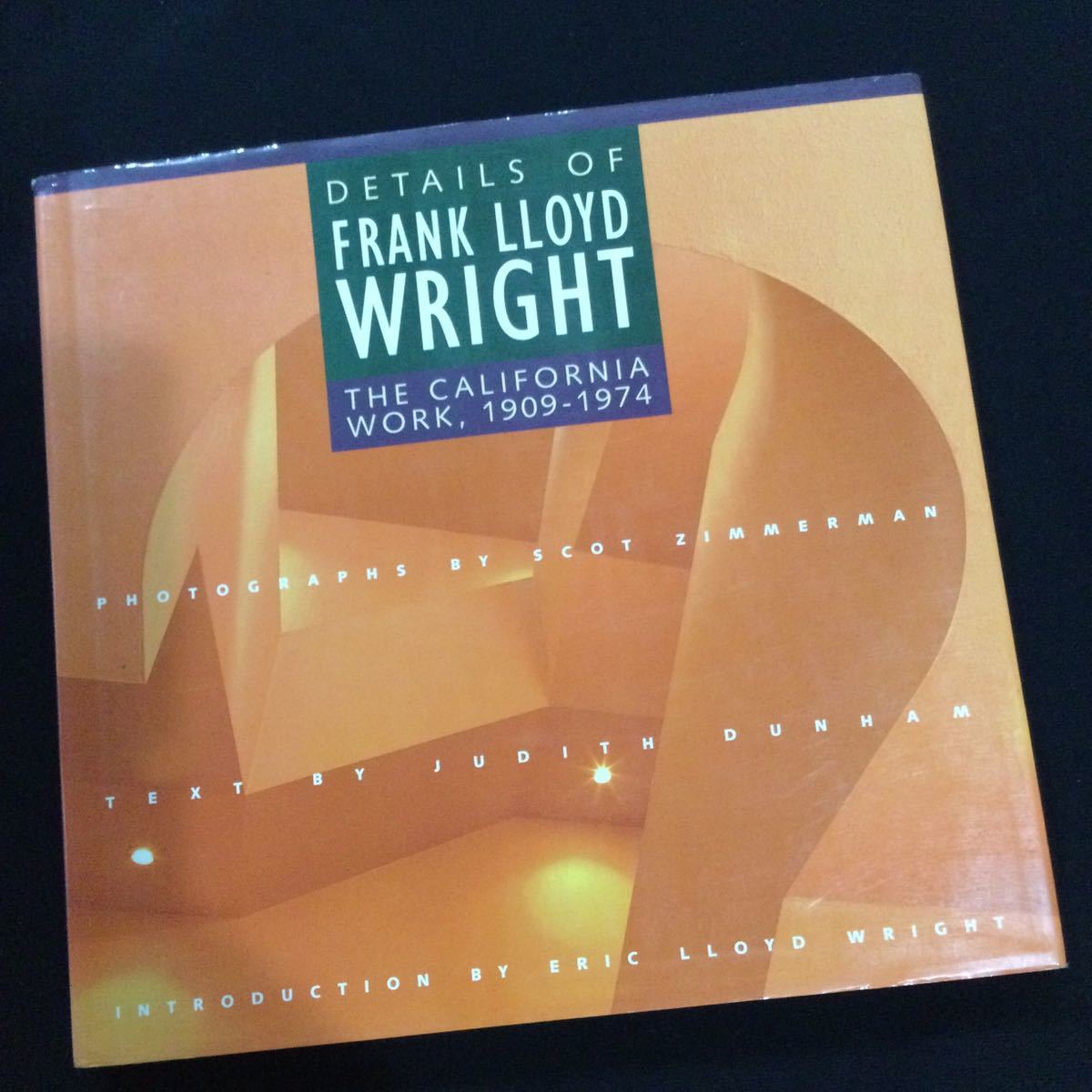 フランクロイドライト　洋書　英語　Frank Lloyd Wright 建築　作品集　カリフォルニア　アメリカ　家具　インテリア_画像1