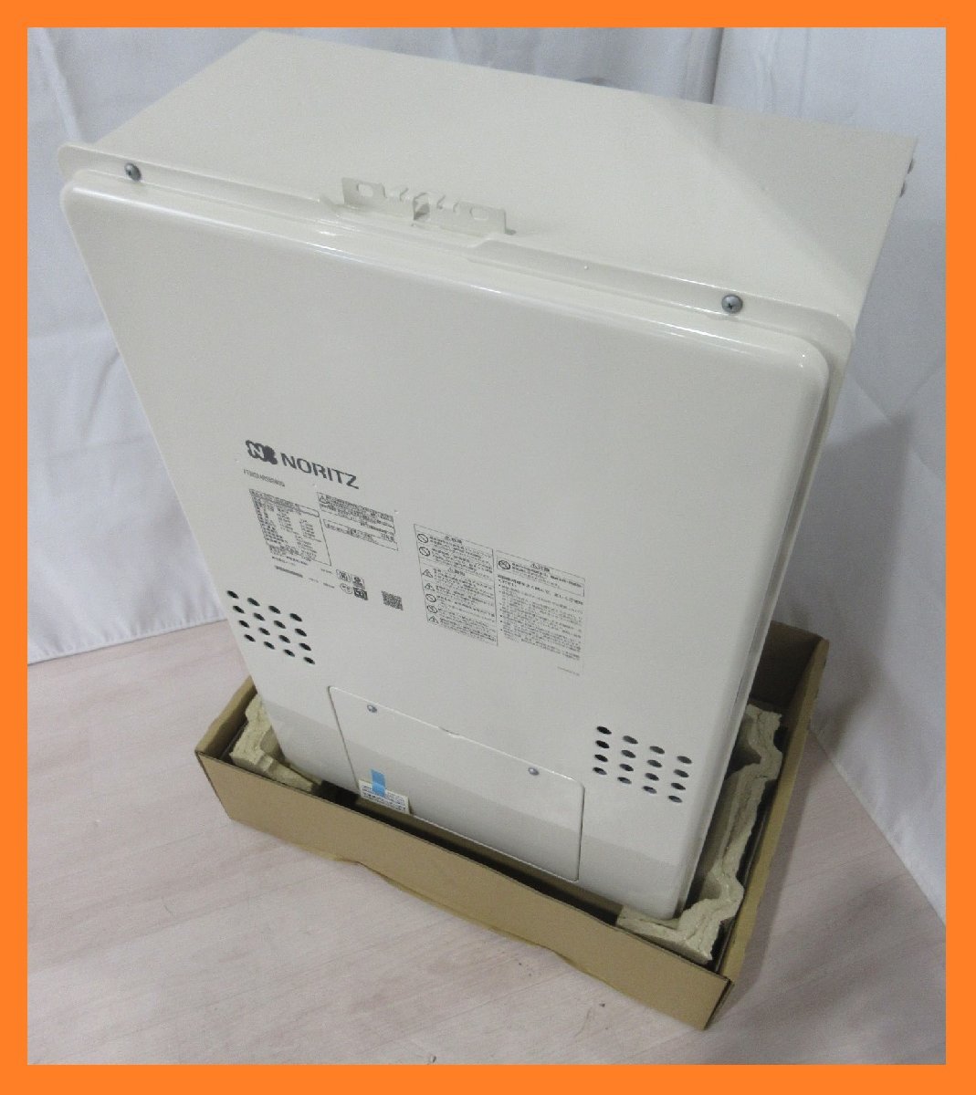 3837 新品/未使用 激安!23年製 ノーリツ 都市ガス オート 追い焚き 熱源機 給湯暖房機 床暖房 16号 壁掛型 給湯器 GTH-1654SAW3H-TB
