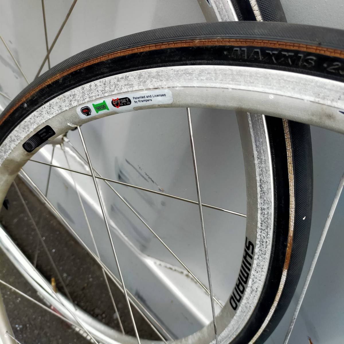 SHIMANO シマノ WH-R561 ALEXRIMS アレックスリム AT450 セット(27
