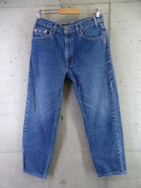 3111b18◆ヴィンテージ◆アメリカ製◆Levi's リーバイス 610 テーパード デニムジーンズ W33/刻印525/米国製/デニムパンツ/ジーパン/古着の画像4