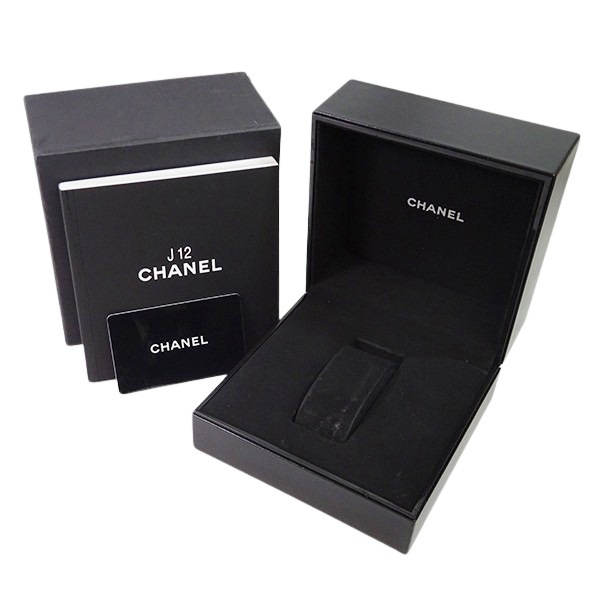 CHANEL Chanel J12 super reje-laH3409 mat black men's wristwatch [ used ]