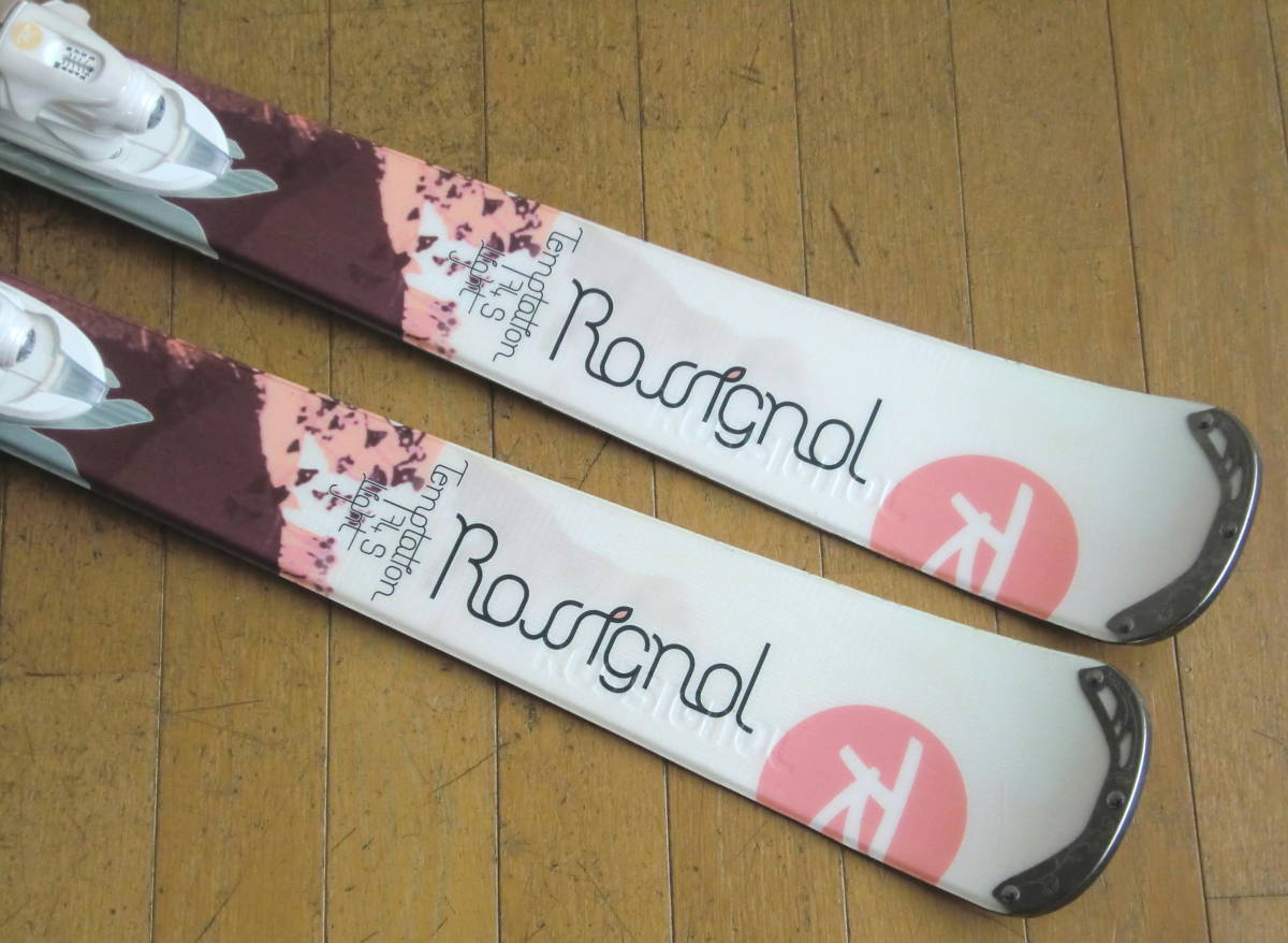 ■■送料無料■即決■ROSSIGNOL＋GENFACTORY■女性用カービングスキー4点セット■板146/靴24（24cm/24.5cm）■WAX済■■_画像7