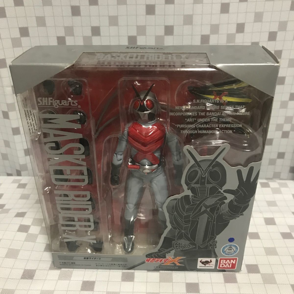 ssoo BANDAI バンダイ S.H.Figuarts S.H.フィギュアーツ 仮面ライダーX 仮面ライダーエックス_画像1