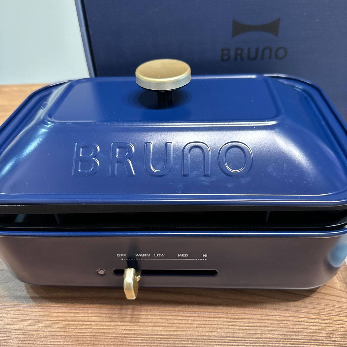 BRUNO ブルーノ コンパクトホットプレート ネイビー BOE021 BRUNO ブルーノ コンパクトホットプレート ネイビー BOE021
