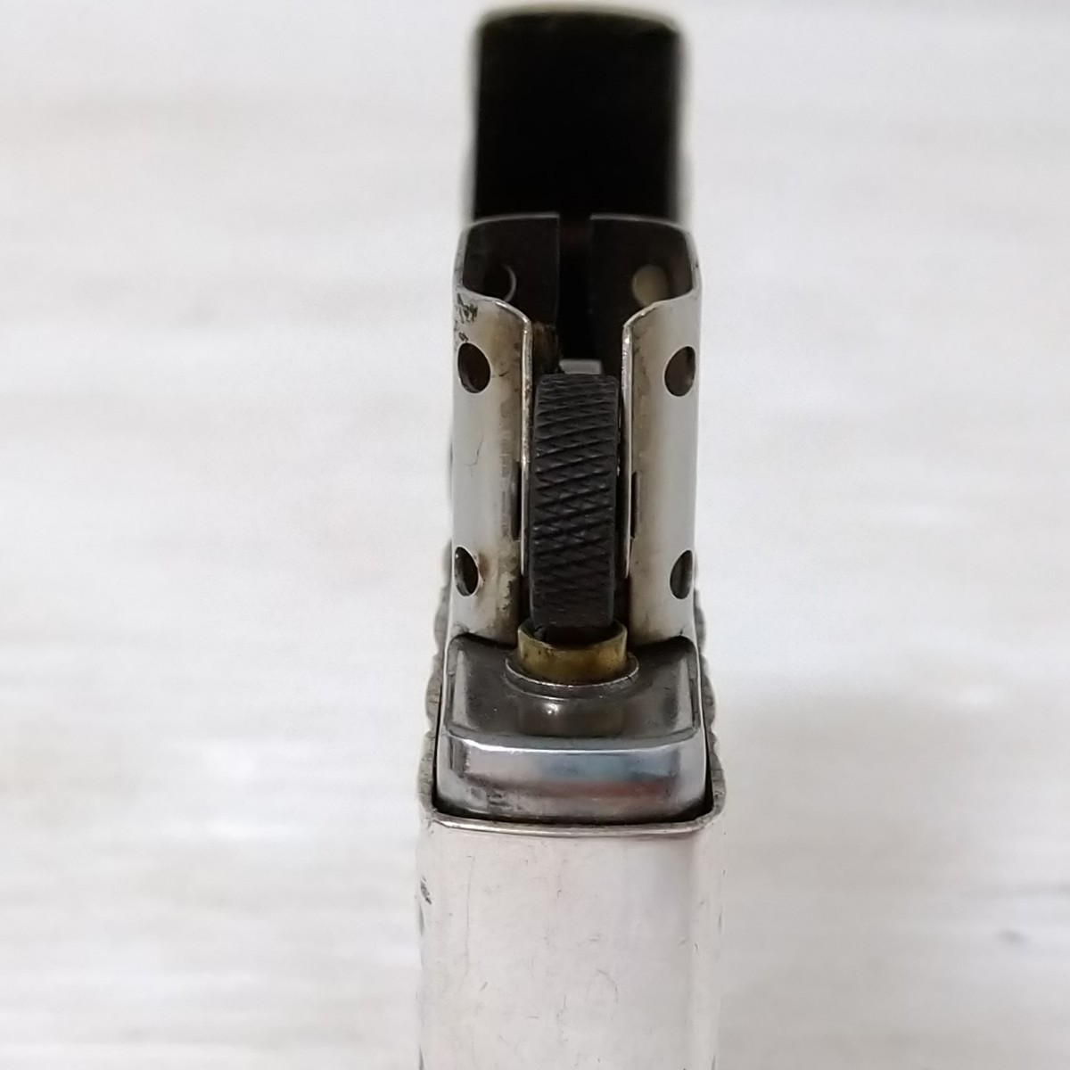 ZIPPO ジッポ アーマー ダイヤモンドカット 両面加工 2面加工 ジッポー オイルライター 喫煙具_画像10