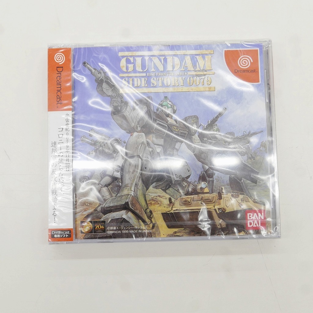[ unused ] Bandai Dreamcast soft Mobile Suit Gundam out .koro knee. fell ground .... first record T-13301M