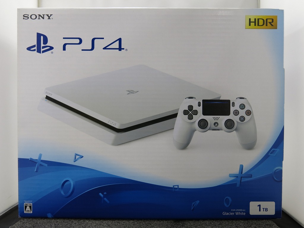 ソニー SONY PlayStation 4 1.0TB CUH-2100B B02 グレイシャーホワイト