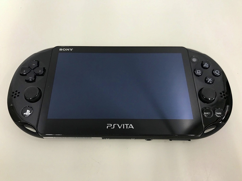 爆買い！ PSVITA SONY ソニー プレイステーション Wi-Fiモデル ブラック PCH-2000 ヴィータ PS Vita本体