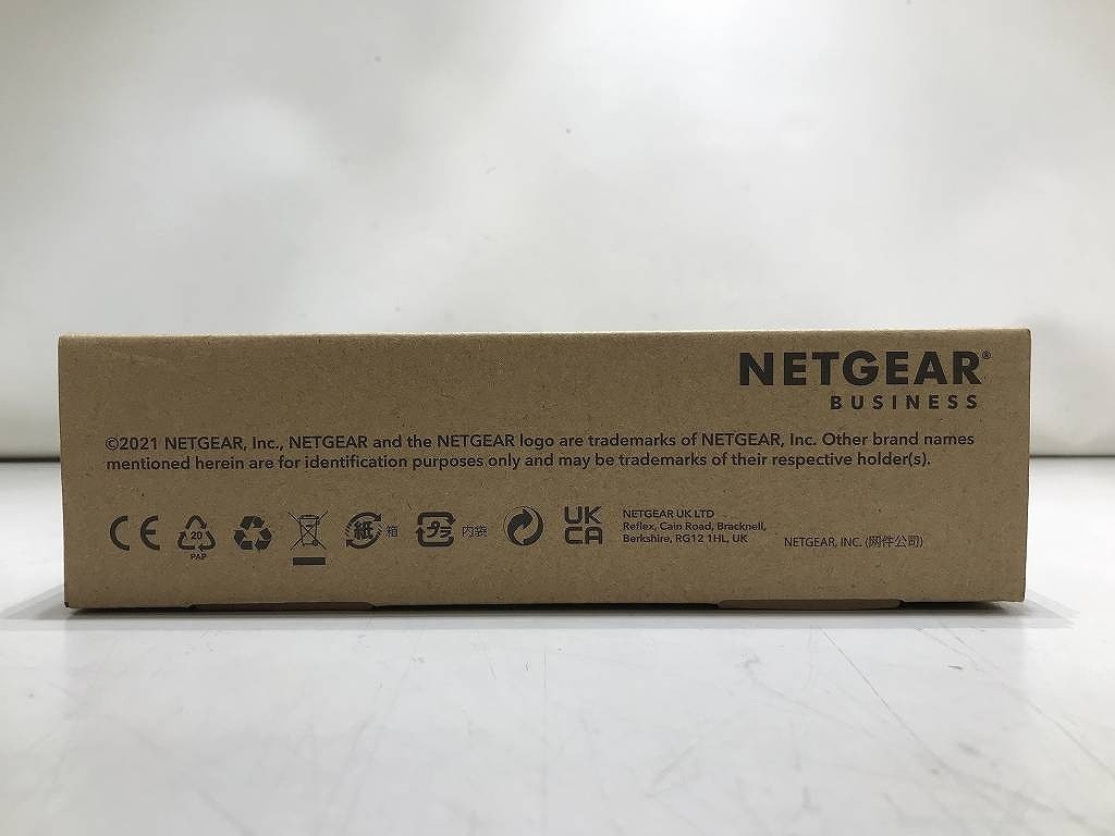【未使用】 ネットギア NETGEAR ギガ8ポート L2 スマートスイッチ GS308T-100JPS_画像3