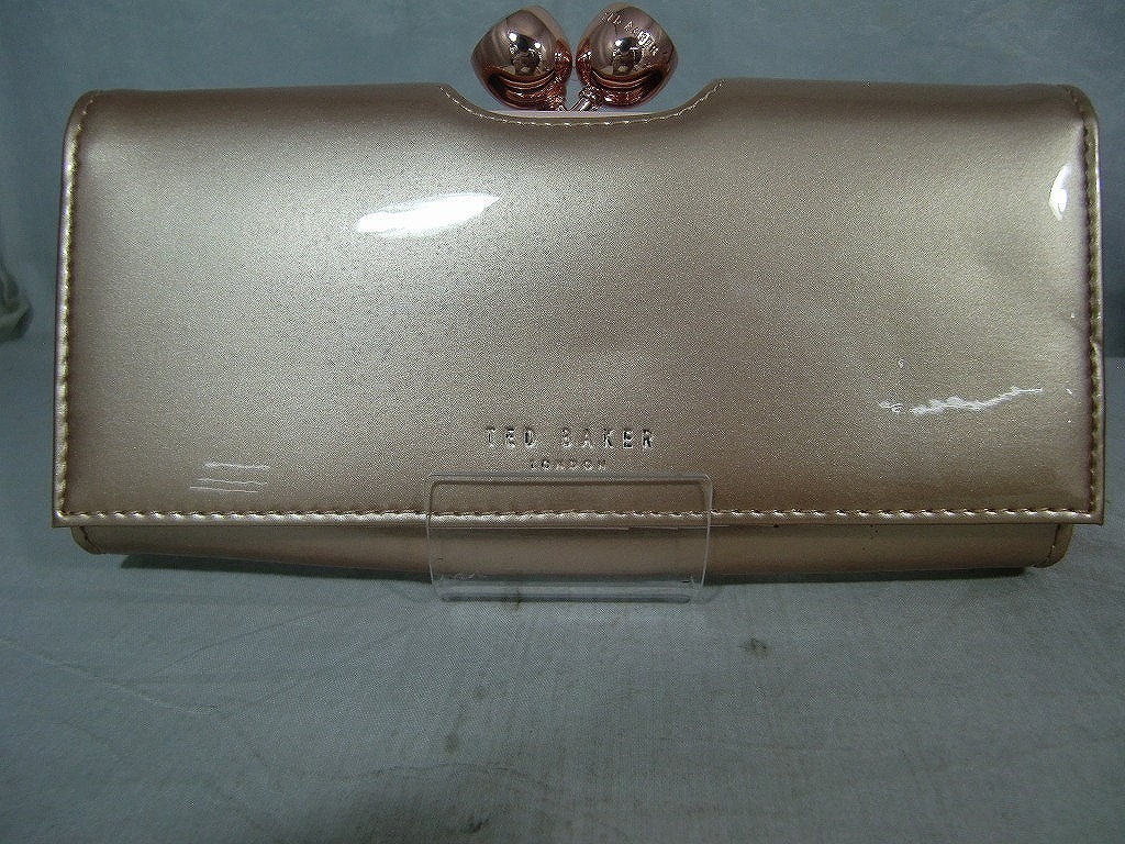 ラッピング不可 新品 TED BAKER 長財布 人気のブラック