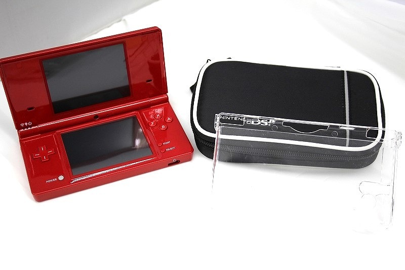 ニンテンドー Nintendo DSi[フルクリアカバー・キャリングポーチ付き] レッド TWL-001
