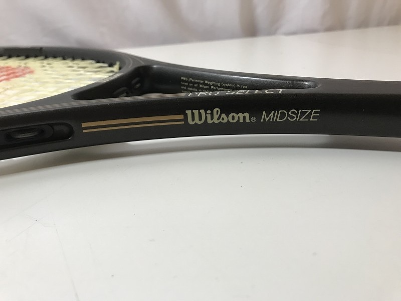 期間限定セール ウィルソン wilson 【並品】硬式テニスラケット L4 PRO SELECT MIDSIZE_画像7