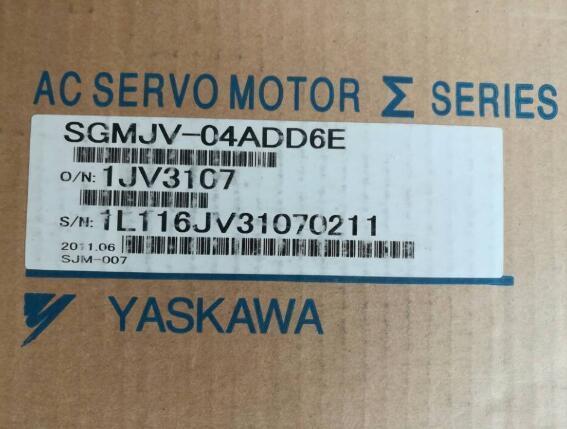 が大特価！ 新品　YASKAWA 安川電機 SGMJV-04ADD6E　サーボモーター　6ケ月保証 その他