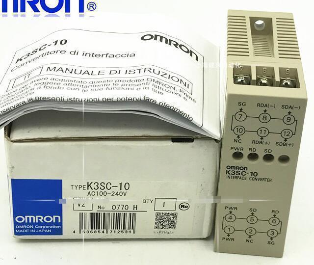 新品 omron 信号変換器 K3SC-10 AC100-240 保証6ヶ月_画像1