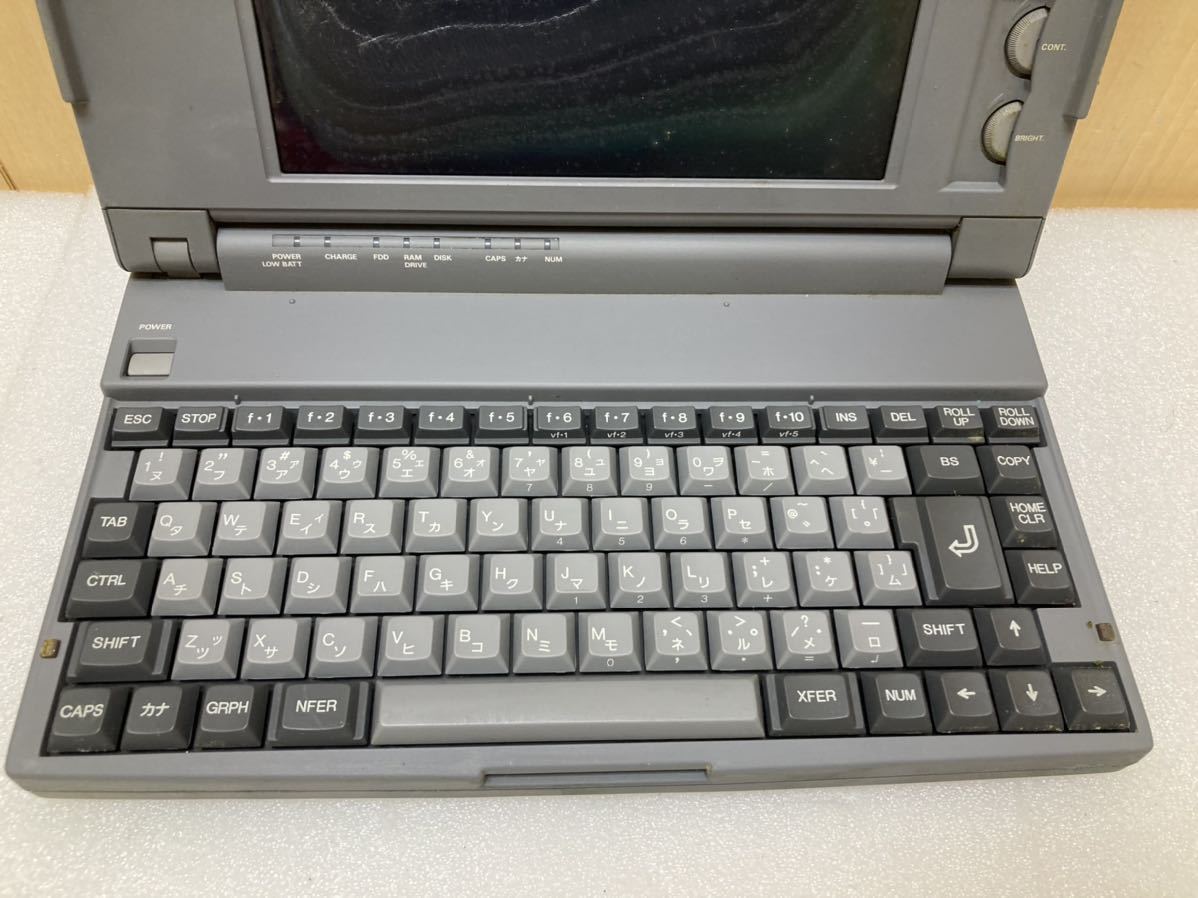 YK8014 NEC PC-9801 NS／E40 旧型PC 98 NOTE SX/E ジャンク品 1109 の