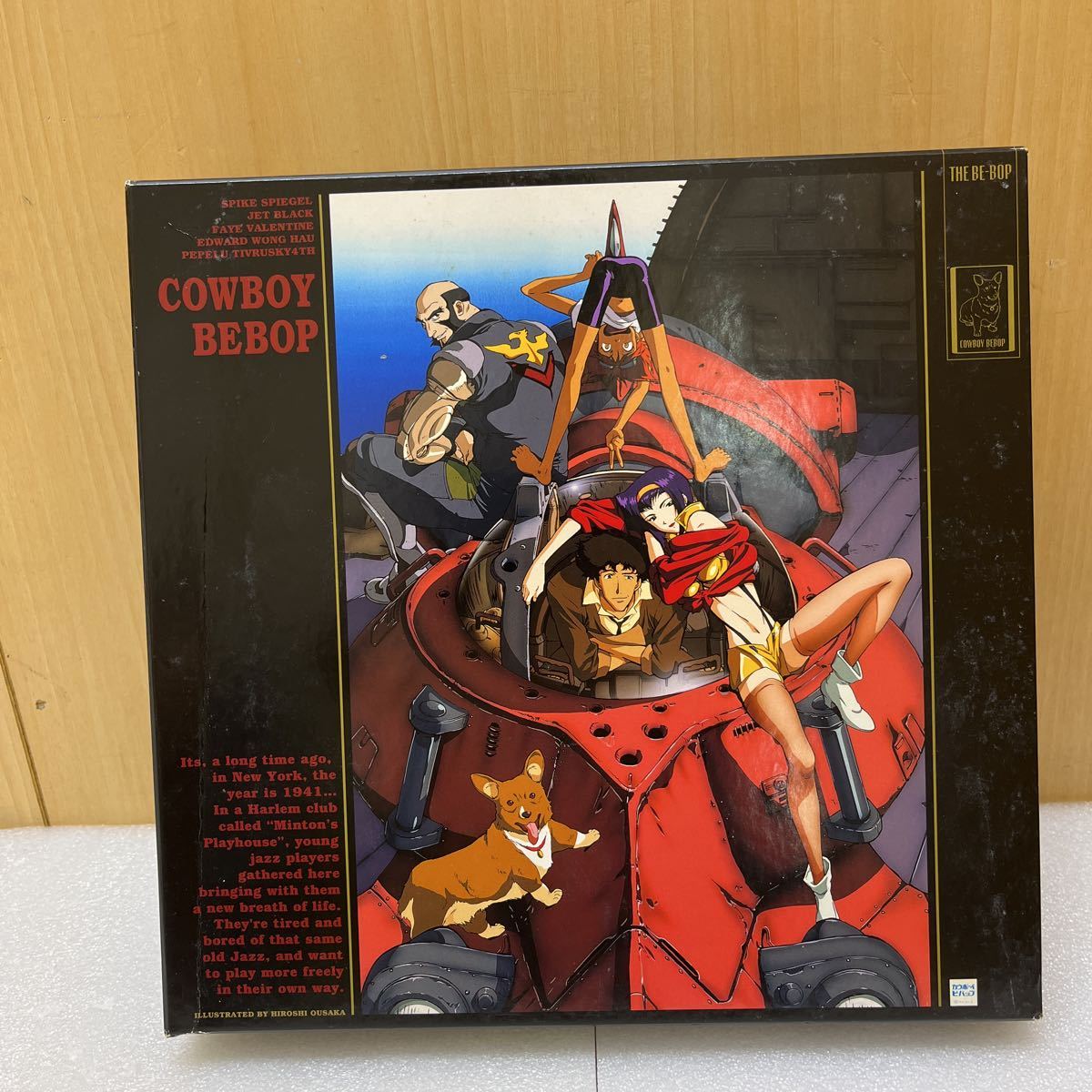 YK3674 同梱可　レーザーディスク　カウボーイビバップ　セッション0〜9　全10巻セット　収納ケースあり　LD　COWBOY BEBOP　入手困難_画像1