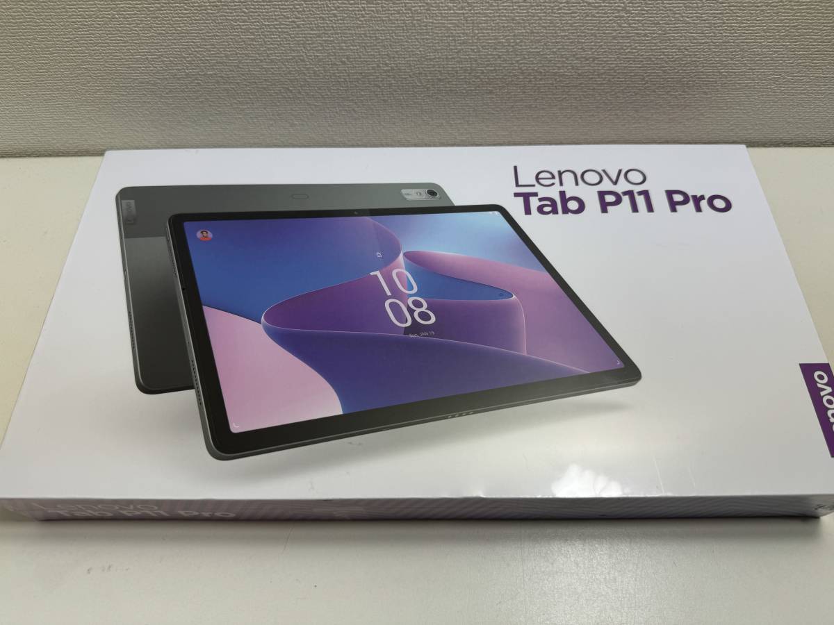【新品】Lenovo Tab P11 Pro 2nd Gen 11.2 インチ メモリー 6GB ストレージ 128GB ストーム グレー Wi-Fi モデル レノボ タブレット ipad_画像1