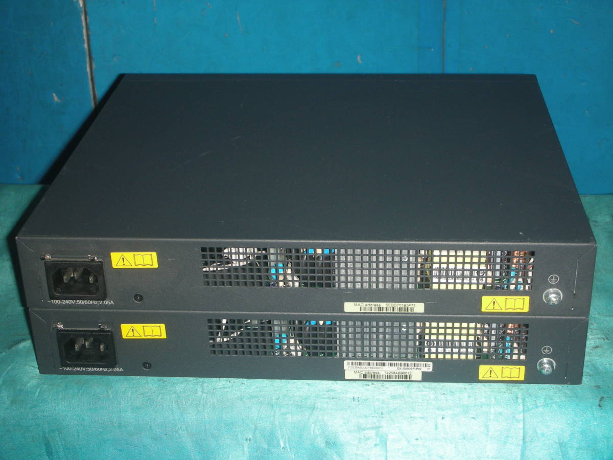 ☆GbE PoE+ L2 Switch/NEC QX-S4009P-PW！(#F4-833)「80サイズ」☆ _画像2