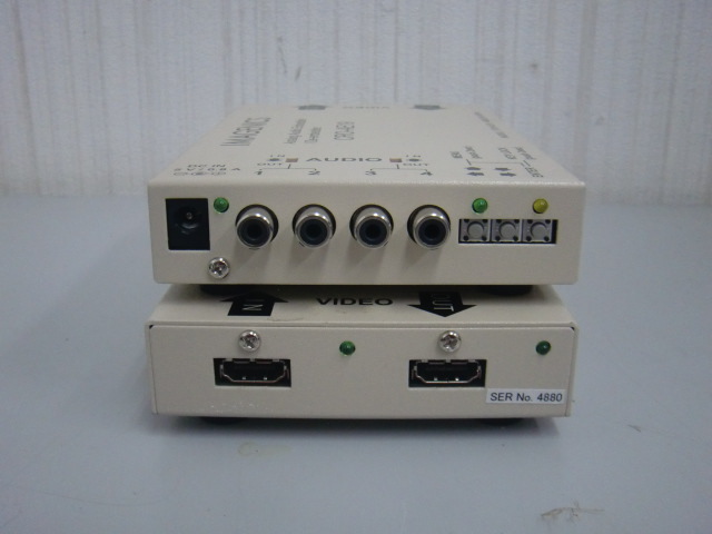 ☆２台セット！IMAGENICS/イメージニクス Analog Audio Embedder/De-embedder CRO-AE19！(MID-2317)「60サイズ」☆_画像3