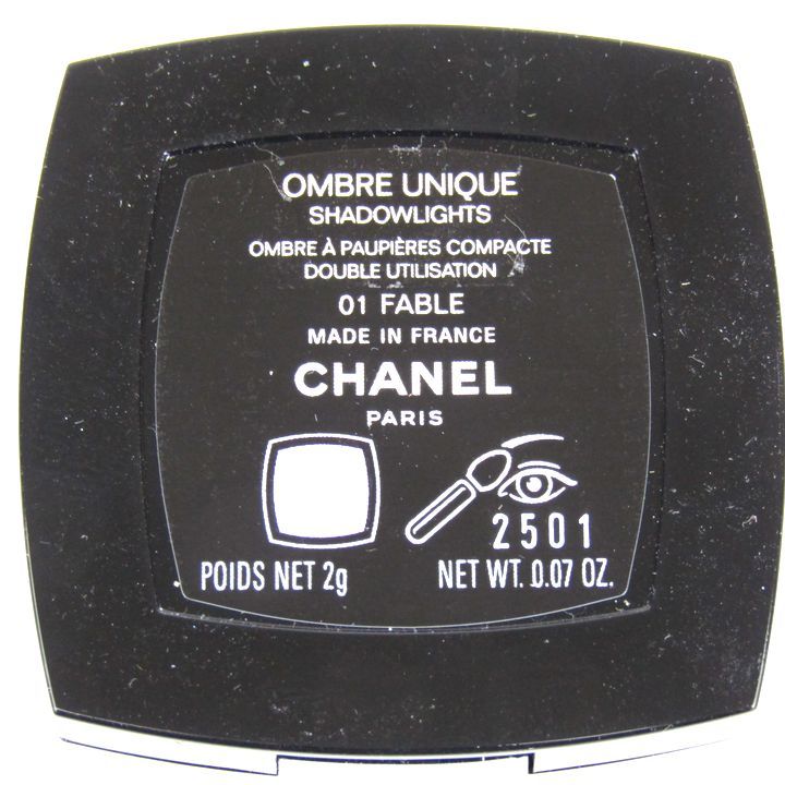 シャネル アイシャドウ オンブルユニーク 01ファーブル FABLE 若干使用 コスメ 化粧品 チップ無 レディース 2gサイズ CHANELの画像4