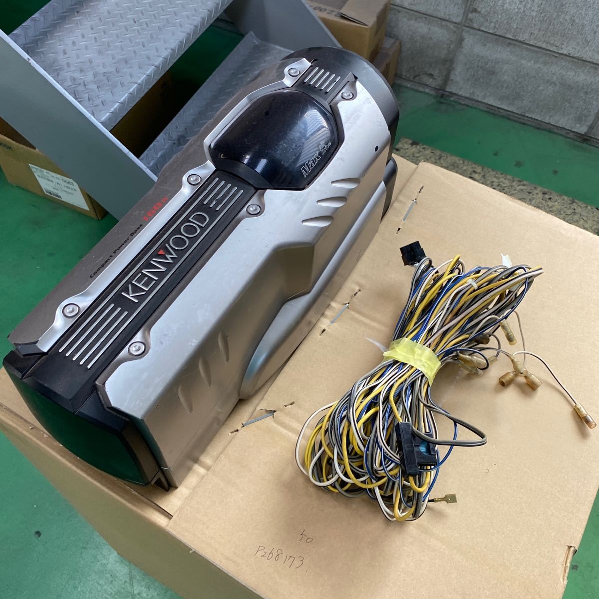 中古　当時物 KENWOOD ケンウッド 160W サブウーハー サブウーファー Max Air Drive_画像2