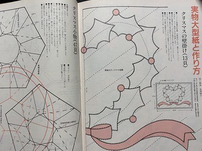 ｃ◆　パッチワーク通信　№21　冬の暮らしの小物講座　パッチワーク通信社　昭和62年　/　N11_画像4