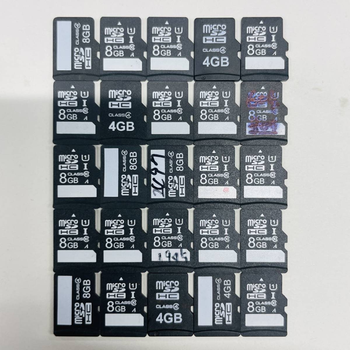 microSDカード 25枚 マイクロSDカード 動作未確認 ジャンク品取り扱い_画像1