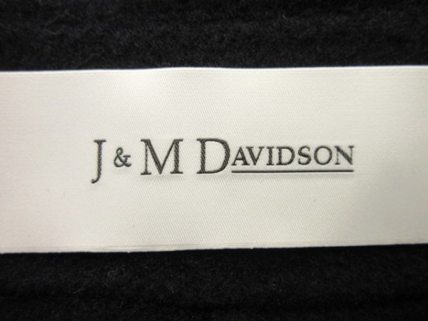 J&M DAVIDSON デヴィッドソン★定価￥143000（税込）★ロゴボタン　カシミヤ混　ダブルフェイス ピーコート　サイズ6（9号位）★国内正規品_画像5