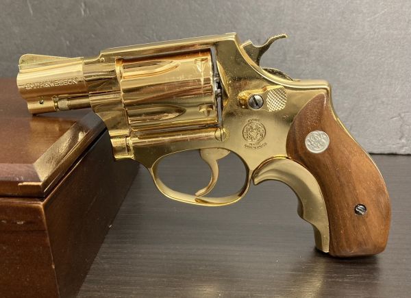 M　コクサイ　S&W M36 GOLD 24K　金属モデル　11s-48_画像3