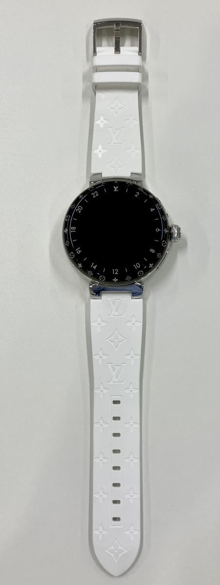 【極美品】LOUIS VUITTON ルイヴィトン タンブールホライゾン ライトアップ スマートウォッチ QAD0 腕時計 メンズ 現行最新作 AppleWatch